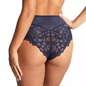 PA10764NAY Kalhotky PANACHE ALLURE DEEP BRIEF NAVY