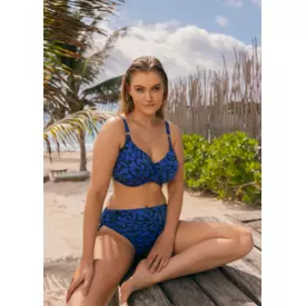 FS504005ULE Plavky vrchní díl FANTASIE SWIM HOPE BAY UW FULL CUP BIKINI TOP ULTRAMARINE