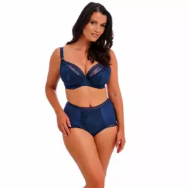 FL102314FRY Podprsenka FANTASIE FUSION LACE UW PADDED PLUNGE BRA FRENCH NAVY