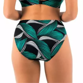 FS504472BLK Plavky spodní díl FANTASIE SWIM SAINT LUCIA MID RISE BIKINI BRIEF BLACK