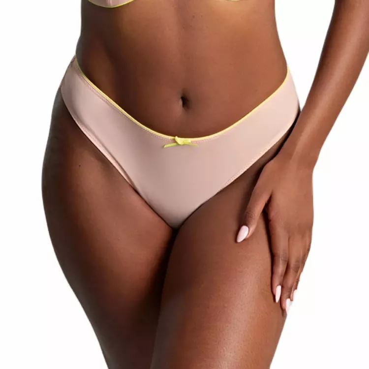 PA10662ABPK Kalhotky CLEO FAITH BRAZILIAN BRIEF BLUSH PINK