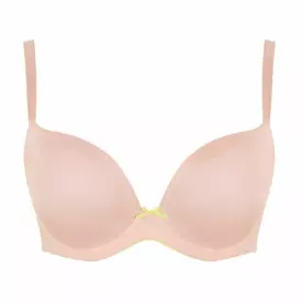 PA10666ABPK Podprsenka CLEO FAITH MOULDED PLUNGE BRA BLUSH PINK