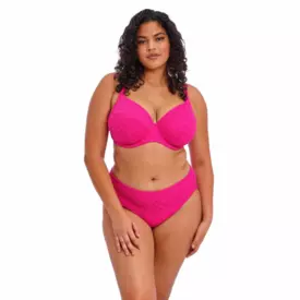 ES800602CLS Plavky vrchní díl ELOMI SWIM BAZARUTO UW PLUNGE BIKINI TOP CLEMATIS