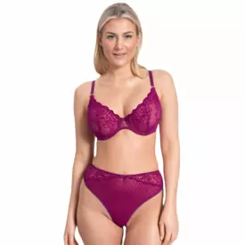 SAELLENA152KFUA Podprsenka SAMANTA ELLEN SOFT PLUNGE BRA FUCHSIA