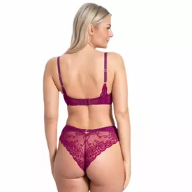 SAELLENA152KFUA Podprsenka SAMANTA ELLEN SOFT PLUNGE BRA FUCHSIA