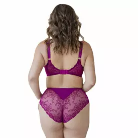 SAELLENA123FUA Podprsenka SAMANTA ELLEN SOFT BALCONY BRA FUCHSIA