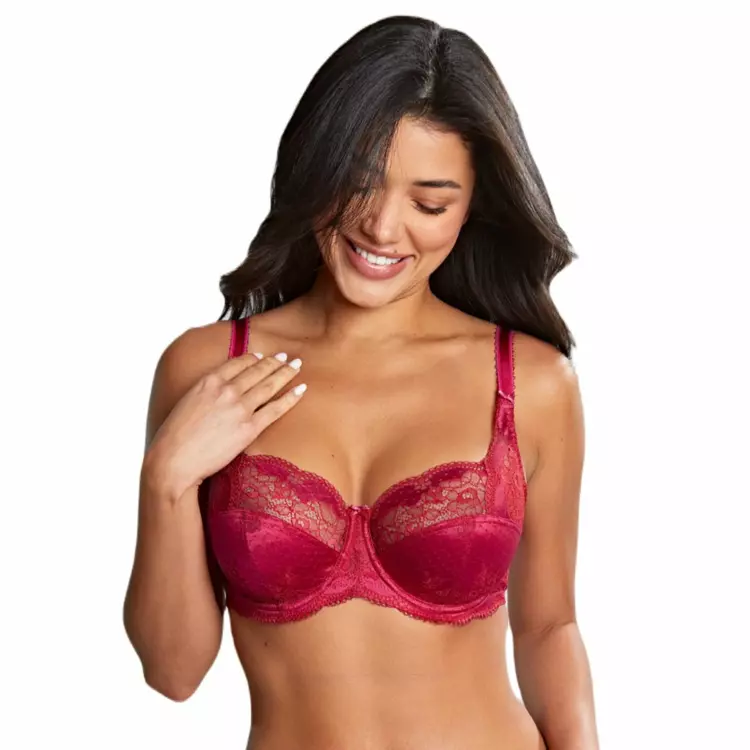 PA7255AORD Podprsenka PANACHE CLARA FULLCUP BRA ORCHID/RED