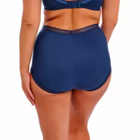 FL102352FRY Kalhotky FANTASIE FUSION LACE HIGH WAIST BRIEF FRENCH NAVY