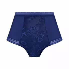 FL102352FRY Kalhotky FANTASIE FUSION LACE HIGH WAIST BRIEF FRENCH NAVY