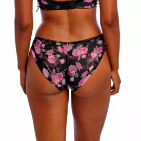 AA402450BKR Kalhotky FREYA ROSE BLOSSOM BRIEF BLACK ROSE