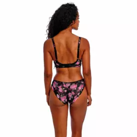 AA402450BKR Kalhotky FREYA ROSE BLOSSOM BRIEF BLACK ROSE