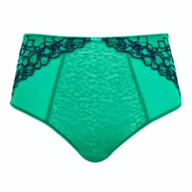 PA7283CEMD Kalhotky PANACHE ENVY DEEP BRIEF EMERALD LEOPARD