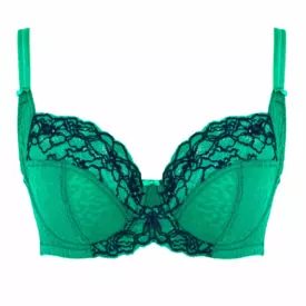 PA7285CEMD Podprsenka PANACHE ENVY FULLCUP BRA EMERALD LEOPARD