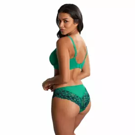 PA7286CEMD Podprsenka PANACHE ENVY PLUNGE EMERALD LEOPARD