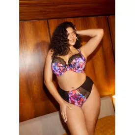 EL4498CBM Kalhotky ELOMI LUCIE HIGH LEG BRIEF CHERRY BLOSSOM