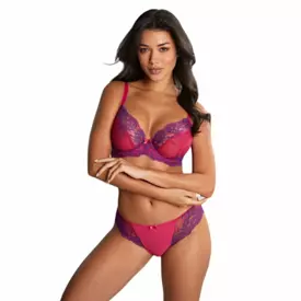 PA9396ORO Podprsenka PANACHE ANA PLUNGE BRA ORCHID/INDIGO