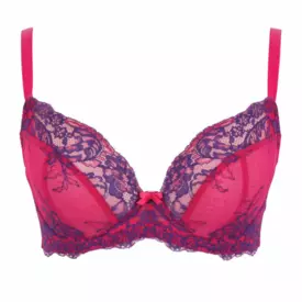 PA9396ORO Podprsenka PANACHE ANA PLUNGE BRA ORCHID/INDIGO