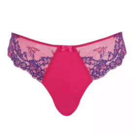 PA9399ORO Kalhotky PANACHE ANA THONG ORCHID/INDIGO