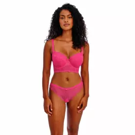 AA1014HOK Podprsenka FREYA FANCIES UW LONGLINE BRA HOT PINK