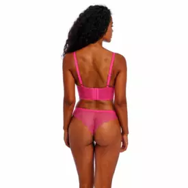 AA1014HOK Podprsenka FREYA FANCIES UW LONGLINE BRA HOT PINK