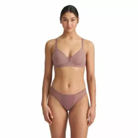 MJ0522090SAT Kalhotky MARIE JO LOUIE RIO BRIEFS SATIN TAUPE