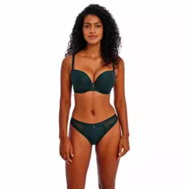 AA401131DPE Podprsenka FREYA TAILORED UW MOULDED PLUNGE T-SHIRT BRA DEEP EMERALD