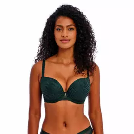 AA401131DPE Podprsenka FREYA TAILORED UW MOULDED PLUNGE T-SHIRT BRA DEEP EMERALD