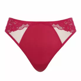 SC10852MAE Kalhotky SCULPTRESSE JOSEPHINE HIGH LEG BRIEF MAGENTA/LATTE