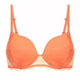 SP12Z316259APT Podprsenka SIMONE PÉRÈLE REVE 3D SPACER SHAPED UNDERWIRED BRA APRICOT