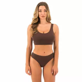 FL2327CRT Kalhotky FANTASIE SMOOTHEASE INVISIBLE STRETCH THONG COFFEE ROAST