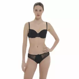 SP12X343088GBK Podprsenka SIMONE PÉRÈLE DELICE 3D SPACER MOULDED PADDED BRA GEM BLACK