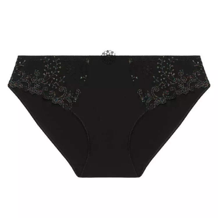 SP12X720088GBK Kalhotky SIMONE PÉRÈLE DELICE BRIEF GEM BLACK