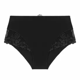 SP12X770088GBK Kalhotky SIMONE PÉRÈLE DELICE CULOTTE RETRO BRIEF GEM BLACK