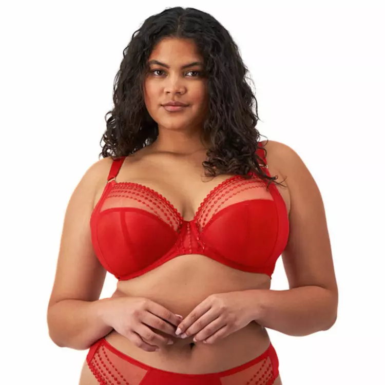 EL8900HAD Podprsenka ELOMI MATILDA UW PLUNGE BRA HAUTE RED