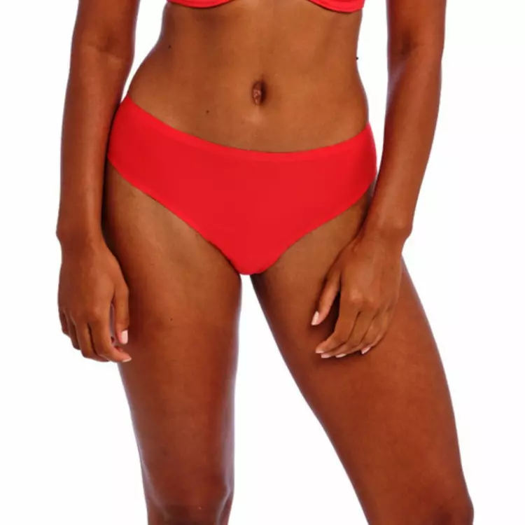 AA401755CRD  Kalhotky FREYA UNDETECTED BRAZILIAN BRIEF CHILLI RED