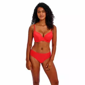 AA401755CRD  Kalhotky FREYA UNDETECTED BRAZILIAN BRIEF CHILLI RED