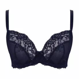 PA9396MSN Podprsenka PANACHE ANA PLUNGE BRA MIDNIGHT SEQUIN