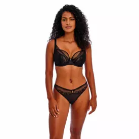 AA402871BLK Kalhotky FREYA SYDNIE BRAZILIAN BLACK