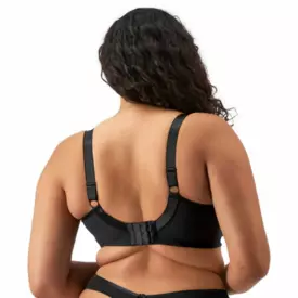 EL302615ALM Podprsenka ELOMI TEAGAN UW PADDED HALF CUP BRA BLACK/ALMOND