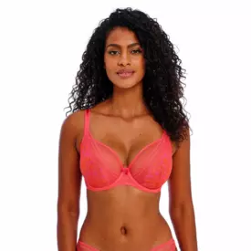 Podprsenka FREYA SYDNIE UW HIGH APEX PLUNGE BRA STRAWBERRY ICE