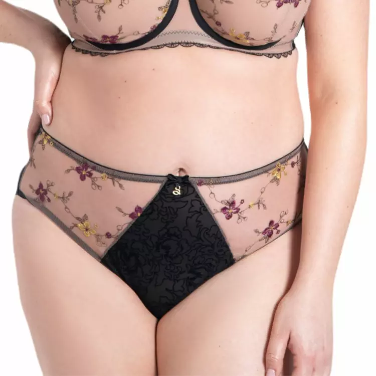 SARAMOB400BLK Kalhotky SAMANTA RAMONA B400 BRIEF BLACK