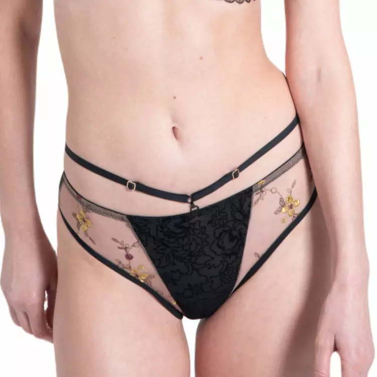 SARAMOM300BLK Kalhotky SAMANTA RAMONA M300 THONG BLACK