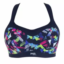 PS7341BGPT Podprsenka PANACHE SPORTS NON-WIRED BRA GRAPHIC PRINT