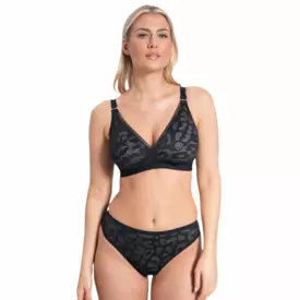 SAALEXA520BLK Podprsenka SAMANTA ALEX SOFT HIGH APEX WIRELESS BRA BLACK