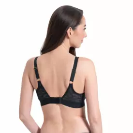 SAALEXA540BLK Podprsenka SAMANTA ALEX PLUNGE MOULDED WIRELESS BRA BLACK