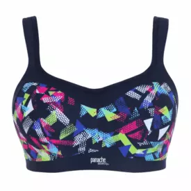 PS5021DGPT Podprsenka PANACHE SPORTS POWER WIRED BRA GRAPHIC PRINT