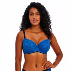 AA5453DAZ Podprsenka FREYA OFFBEAT UW PADDED HALFCUP BRA DAZZLING BLUE