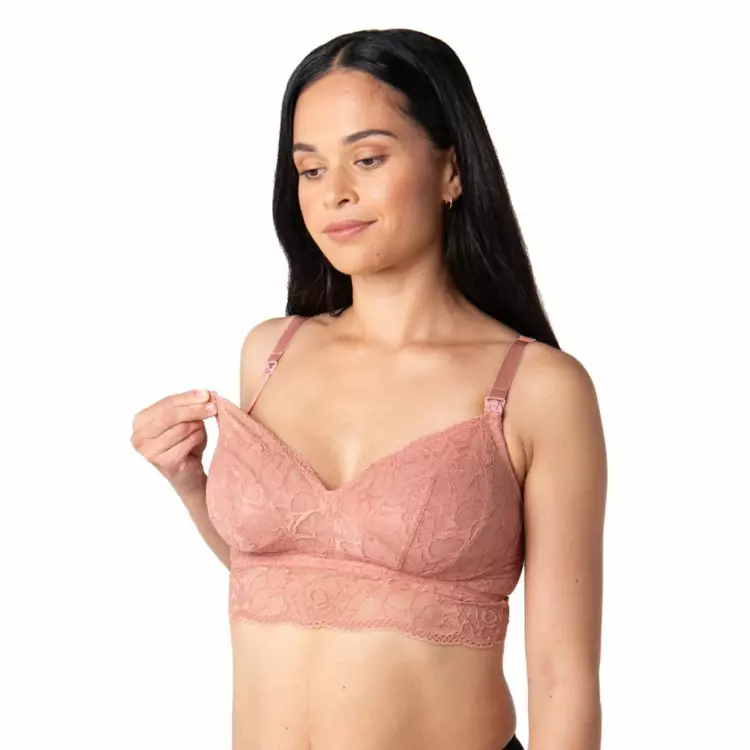 HMHNRSE Podprsenka HOTMILK HEROINE MULTIFIT NURSING BRALETTE ROSE