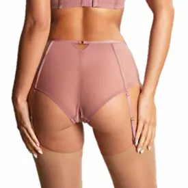 PA10794RGD Kalhotky PANACHE ROSA SUSPENDER BRIEF ROSE GOLD