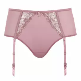 PA10794RGD Kalhotky PANACHE ROSA SUSPENDER BRIEF ROSE GOLD